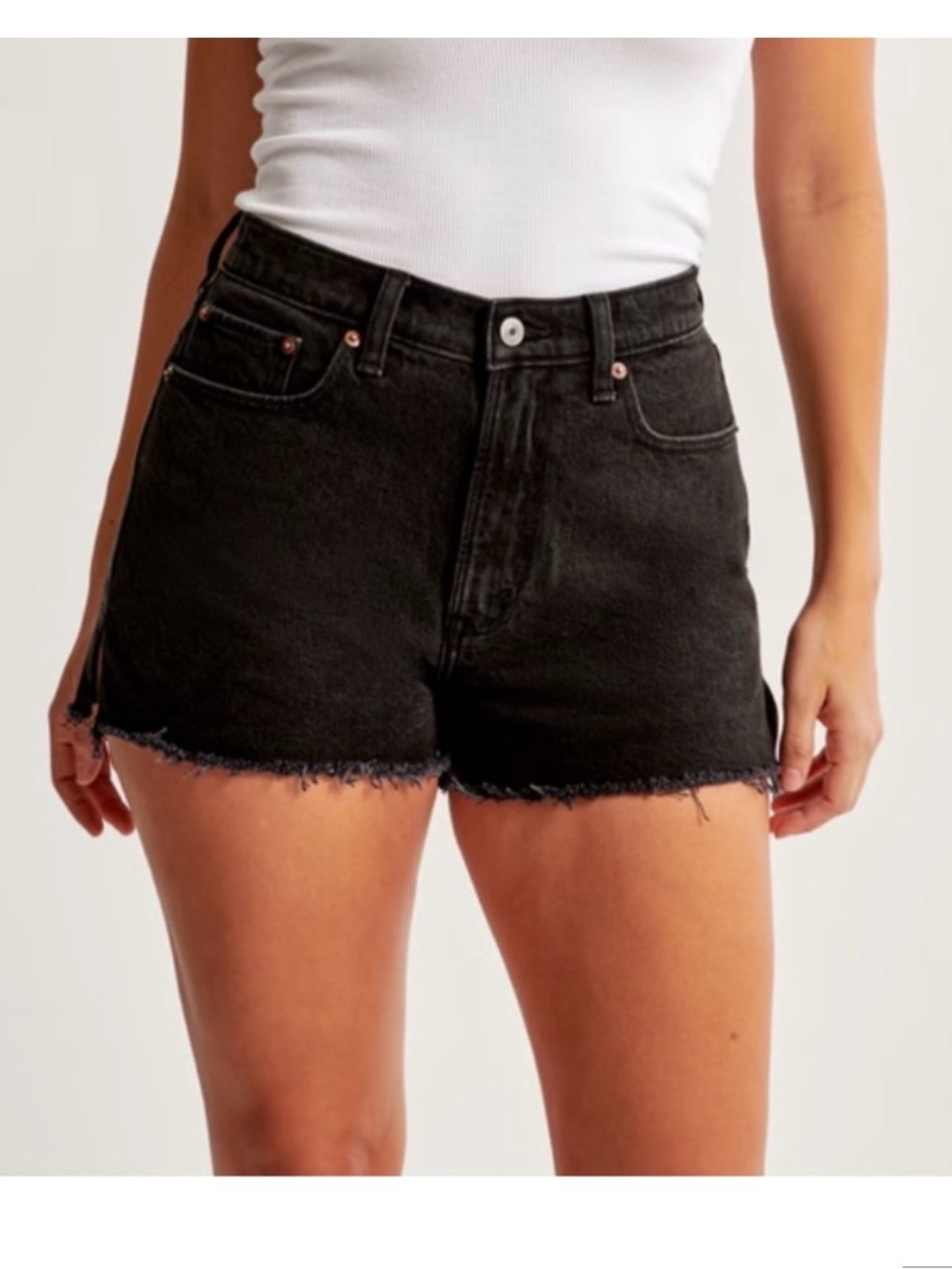 Abercrombie and Fitch High-Rise Mom Short - curve love